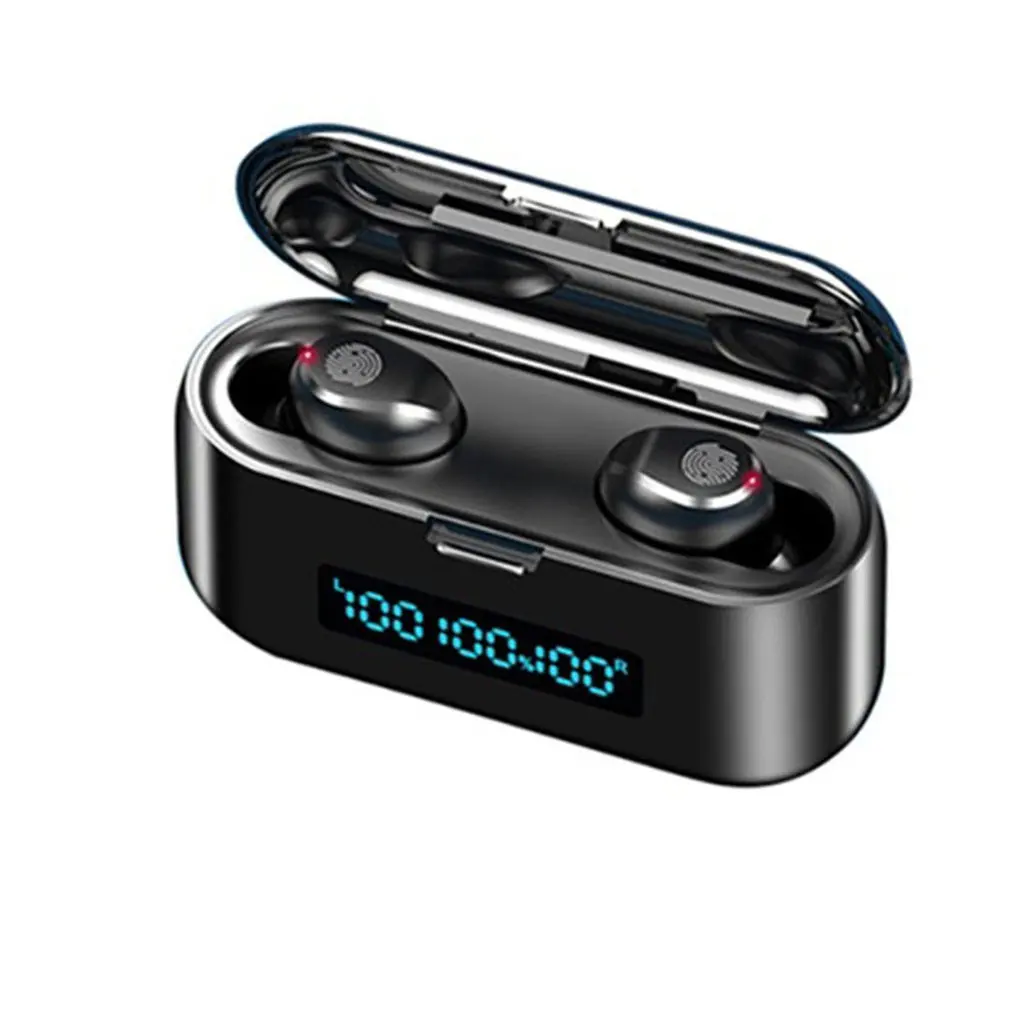 Wireless Headphones Earphones With 3 LED Display 2000mAh Charging Box Sports Waterproof Earbuds Touch Control Headsets
Wireless Headphones Earphones With 3 LED Display 2000mAh Charging Box Sports Waterproof Earbuds Touch Control Headsets