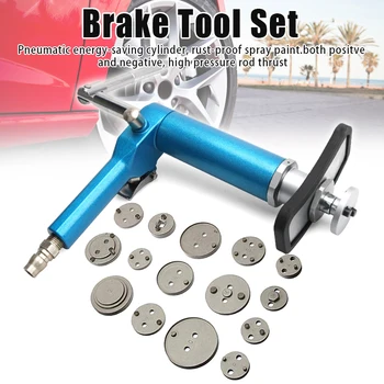 Spot Pneumatic Brake Pump Kit Brake Bleeder Pump 16Pcs/Set Adjusting Tool Vacuum Test Kit M8617
Spot Pneumatic Brake Pump Kit Brake Bleeder Pump 16Pcs/Set Adjusting Tool Vacuum Test Kit M8617