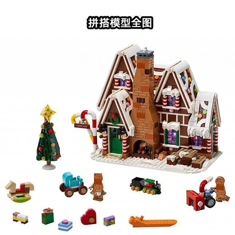 2020 New J78001 1691Pcs Winter village Christmas Gingerbread House Model Building Kits Blocks Bricks Christmas Toys Gift 10267
2020 New J78001 1691Pcs Winter village Christmas Gingerbread House Model Building Kits Blocks Bricks Christmas Toys Gift 10267