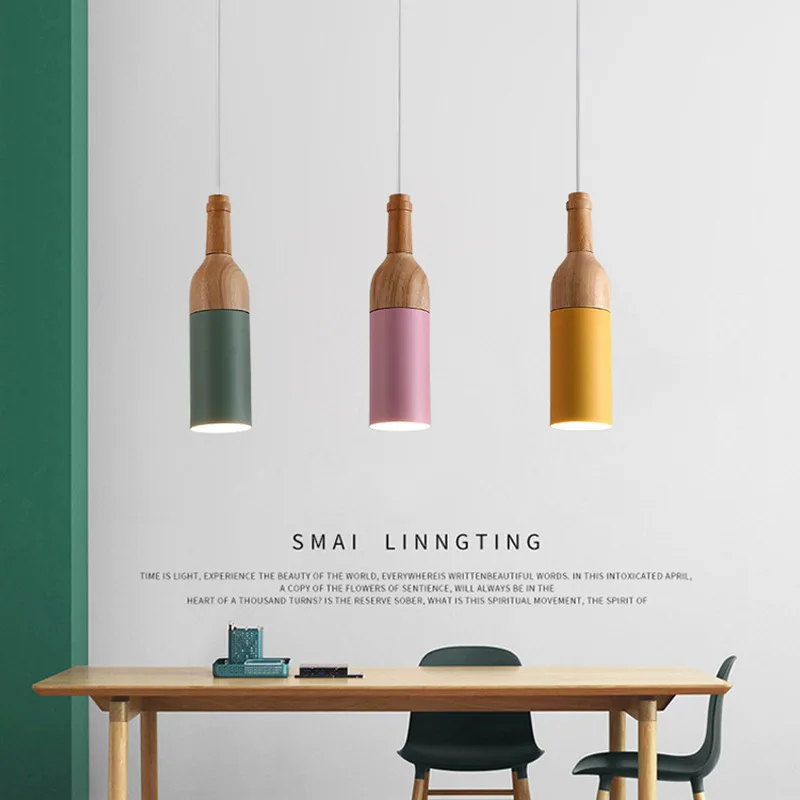 Marca Bottle Log Color Bar Restaurant Droplight Sitting Room Bedroom Study Window Decoration LED Lamps
Marca Bottle Log Color Bar Restaurant Droplight Sitting Room Bedroom Study Window Decoration LED Lamps