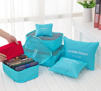 Korean-style Travel Storage Bag 6 Pieces Clothes Underwear Organizing Bag Travel Storage Bag Yiwu Storage Six Pieces
Korean-style Travel Storage Bag 6 Pieces Clothes Underwear Organizing Bag Travel Storage Bag Yiwu Storage Six Pieces