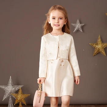 Girls Wedding Dress Evening Party Dresses For 2 3 4 5 6 7 8 9 10 11 12 Years Old Princess Girls 2pcs/set Royal Court Clothes 
Girls Wedding Dress Evening Party Dresses For 2 3 4 5 6 7 8 9 10 11 12 Years Old Princess Girls 2pcs/set Royal Court Clothes