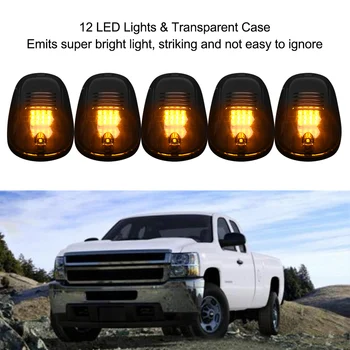 12pc Cab Roof Running Marker Lights Clearance Running Lights Top Marker Lights with Wiring Harness Pack
12pc Cab Roof Running Marker Lights Clearance Running Lights Top Marker Lights with Wiring Harness Pack