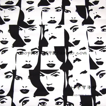 50*110cm Satin Cotton Fabric Face Print Patchwork Cloth DIY Sewing Quilting Material Needlework Handmade Dress Curtain Bedding
50*110cm Satin Cotton Fabric Face Print Patchwork Cloth DIY Sewing Quilting Material Needlework Handmade Dress Curtain Bedding