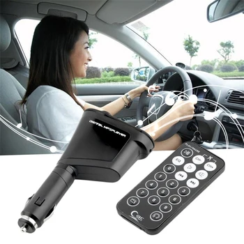 With USB Remote Control LCD Display Professional Car Kit MP3 Wireless Music Player FM Transmitter Modulator
With USB Remote Control LCD Display Professional Car Kit MP3 Wireless Music Player FM Transmitter Modulator