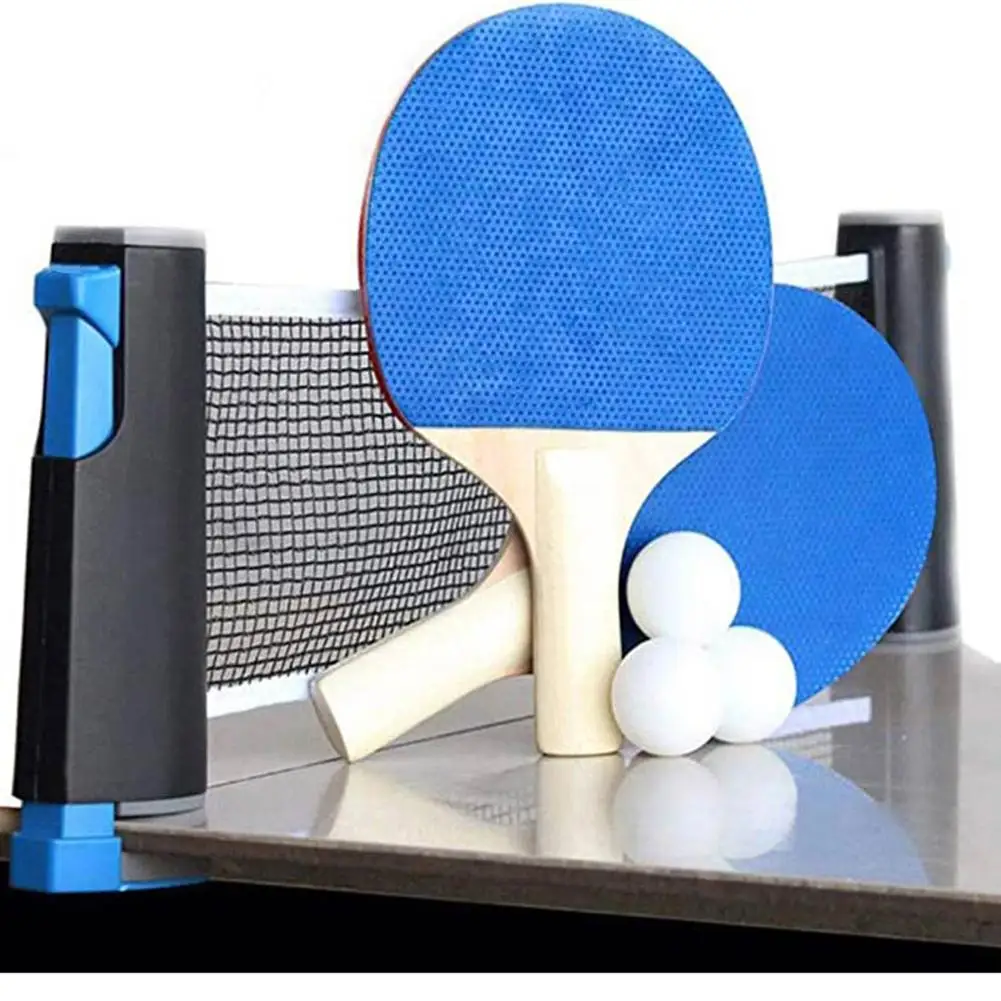 Portable Table Tennis Practice Set Table Tennis Racket+ball+telescopic Mesh Holder
Portable Table Tennis Practice Set Table Tennis Racket+ball+telescopic Mesh Holder