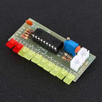 LM3915 10 LED Level Indicating Audio Sound Spectrum Analyzer Level Indicator DIY Suite Amplifier Electoronics Kit
LM3915 10 LED Level Indicating Audio Sound Spectrum Analyzer Level Indicator DIY Suite Amplifier Electoronics Kit