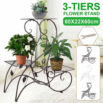 Large Size 3 Tiers Metal Plant Stand Flower Rack Pot Storage Rack Display Shelf Holder Home Indoor Outdoors Decor Garden Balcony
Large Size 3 Tiers Metal Plant Stand Flower Rack Pot Storage Rack Display Shelf Holder Home Indoor Outdoors Decor Garden Balcony