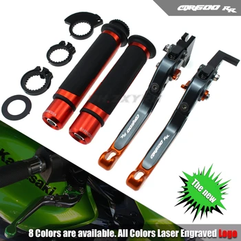 Logo(CBR600 RR) Red+Titanium Motorcycle Brake Clutch Levers Handlebar Hand Grips For Honda CBR600RR 2007-2017 2015 2016 
Logo(CBR600 RR) Red+Titanium Motorcycle Brake Clutch Levers Handlebar Hand Grips For Honda CBR600RR 2007-2017 2015 2016