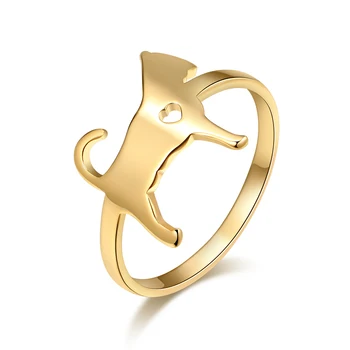 DOTIFI New Fashion, Cute And Simple Ring 316L Stainless Steel Pet Dog Animal Style Hollow Love Jewelry R239
DOTIFI New Fashion, Cute And Simple Ring 316L Stainless Steel Pet Dog Animal Style Hollow Love Jewelry R239