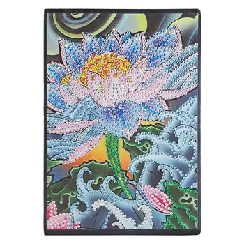DIY Diamond Painting Notebook Lotus Special Shaped 50 Pages A5 Diary Book Mosaic Diamond Embroidery Sketchbook Notebook Gift
DIY Diamond Painting Notebook Lotus Special Shaped 50 Pages A5 Diary Book Mosaic Diamond Embroidery Sketchbook Notebook Gift