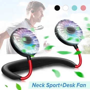 Neckband Fan USB Rechargeable Hands-Free Fan Double Fans Air Conditioner Cooler 360 Degree Adjustable Portable Sport Fan Outdoor
Neckband Fan USB Rechargeable Hands-Free Fan Double Fans Air Conditioner Cooler 360 Degree Adjustable Portable Sport Fan Outdoor