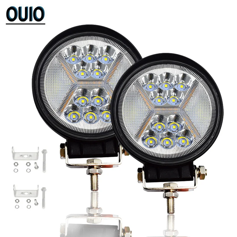 Led Work Light 117W Light Bar 12V 24V Car Spotlight 4Inch Led Strobe Light for Tractor Boat SUV ATV Truck Light Waterproof Beam
Led Work Light 117W Light Bar 12V 24V Car Spotlight 4Inch Led Strobe Light for Tractor Boat SUV ATV Truck Light Waterproof Beam