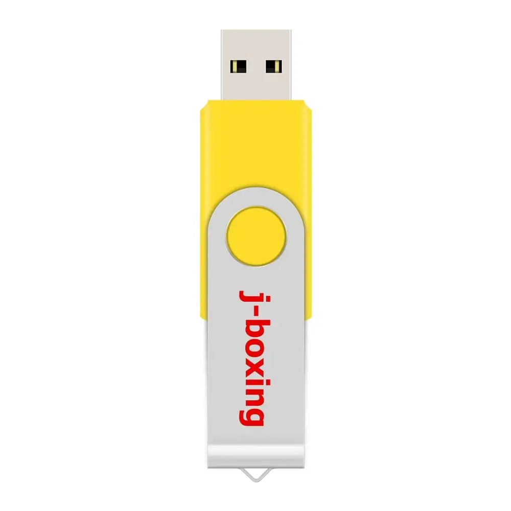 

J-boxing 16GB USB Flash Rotating Pendrive Swivel Flash Disk Thumb Pen Drive USB Memory Stick for PC Mac Tablet USB Device Yellow