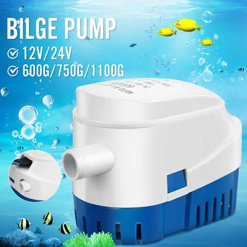 600/750/1100 GPH Electric Submersible Boat Pump DC 12V/24V Electric Water Pump Float Switch Accessories for Sea Boat Marine Bait
600/750/1100 GPH Electric Submersible Boat Pump DC 12V/24V Electric Water Pump Float Switch Accessories for Sea Boat Marine Bait