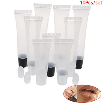 10Pcs 10/15/20ml Empty Lipstick Tube Squeeze Sub-bottling Lip Gloss Container Lip Balm Soft Hose
10Pcs 10/15/20ml Empty Lipstick Tube Squeeze Sub-bottling Lip Gloss Container Lip Balm Soft Hose
