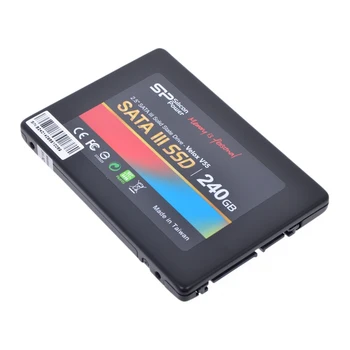 SSD Silicon Power V55 SP240GBSS3V55S25 SSD, 2.5 ", 240GB, SATA-III, read: 550 Mb / s, write: 450 Mb / s, TLC, TRIM, NCQ + 3.5" adapter
SSD Silicon Power V55 SP240GBSS3V55S25 SSD, 2.5 ", 240GB, SATA-III, read: 550 Mb / s, write: 450 Mb / s, TLC, TRIM, NCQ + 3.5" adapter