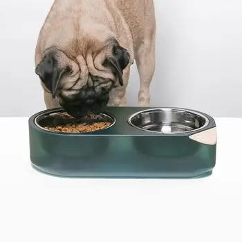 Stainless Steel Pet Feeding Bowl Elevated Cat Feeder Raised Food Water Adjustable Temperature Pet Feeder For S/M/L Cats And Dogs 
Stainless Steel Pet Feeding Bowl Elevated Cat Feeder Raised Food Water Adjustable Temperature Pet Feeder For S/M/L Cats And Dogs