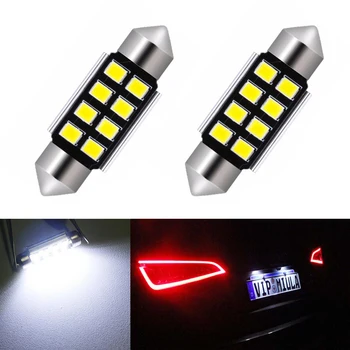2x Canbus C5W C10W Car LED Festoon 36mm 2835SMD 8LED White Dome Interior Reading Light Map Lamp License Plate Bulb DC12V
2x Canbus C5W C10W Car LED Festoon 36mm 2835SMD 8LED White Dome Interior Reading Light Map Lamp License Plate Bulb DC12V