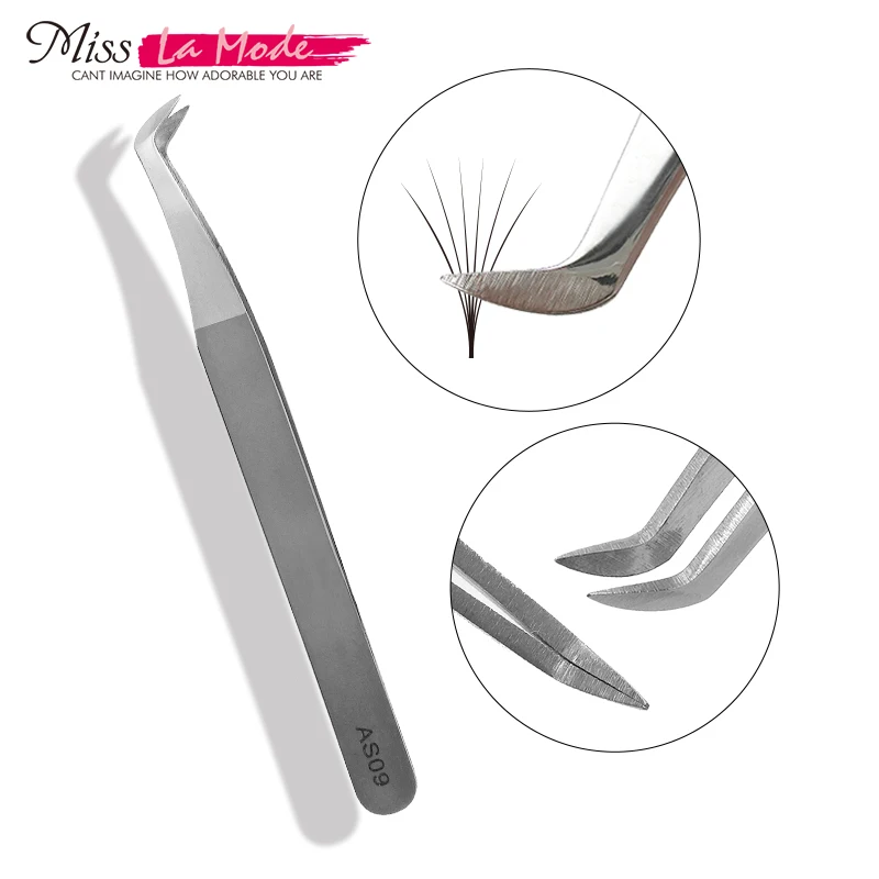 As 09 Stainless Tweezers For 3D 6D Eyelash Extension Free Shipping Non-magnetic Tweezers for False Eyelashes
As 09 Stainless Tweezers For 3D 6D Eyelash Extension Free Shipping Non-magnetic Tweezers for False Eyelashes