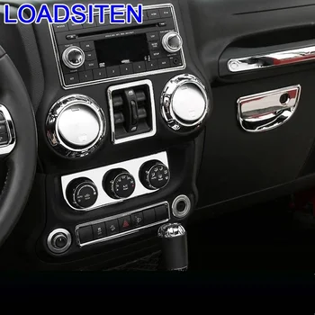 Car Automovil Chromium Control System Dashboard Steering Wheel Interior Bright Sequins Decoration 18 19 FOR JEEP Wrangler
Car Automovil Chromium Control System Dashboard Steering Wheel Interior Bright Sequins Decoration 18 19 FOR JEEP Wrangler