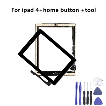 1Pcs For iPad 4 A1416 A1430 A1403 A1458 A1459 A1460 Digitizer Sensor Glass Panel with Home Button With Assemble Tools 
1Pcs For iPad 4 A1416 A1430 A1403 A1458 A1459 A1460 Digitizer Sensor Glass Panel with Home Button With Assemble Tools