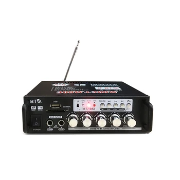 600W Audio Power Amplifier with US Plug for Home Theater/Car 2CH Mini HIFI Bluetooth Digital Audio Amp
600W Audio Power Amplifier with US Plug for Home Theater/Car 2CH Mini HIFI Bluetooth Digital Audio Amp