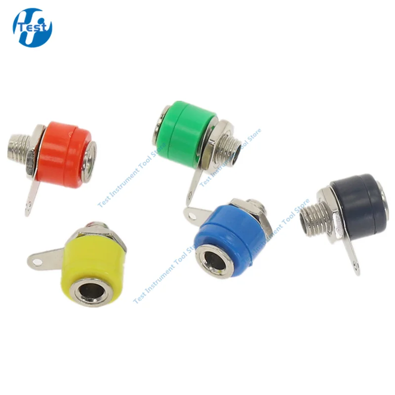 5pcs /10pcs 5 Color 4mm Banana Binding Post 4mm Banana Socket Plug Adapter DIY Red Green Yellow Black Blue
5pcs /10pcs 5 Color 4mm Banana Binding Post 4mm Banana Socket Plug Adapter DIY Red Green Yellow Black Blue