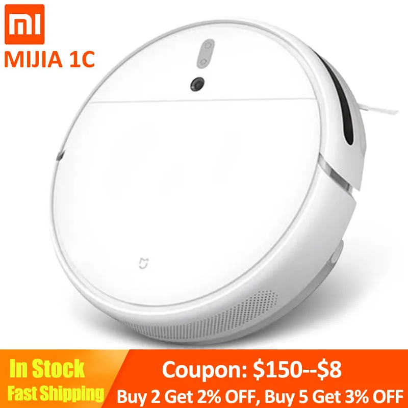 2020 New Xiaomi MIJIA-1C Sweeping Robot Vacuum Cleaner 2500Pa Powerful Suction With Visual Dynamic Navigation Smart Water Tank
2020 New Xiaomi MIJIA-1C Sweeping Robot Vacuum Cleaner 2500Pa Powerful Suction With Visual Dynamic Navigation Smart Water Tank