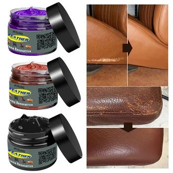 Leather Color Repair Paste Leather Polishing Coloring Durable Agent Stain Wax Cream for Leather Car Seat Shoes Sofa
Leather Color Repair Paste Leather Polishing Coloring Durable Agent Stain Wax Cream for Leather Car Seat Shoes Sofa