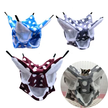 Pet Hammock Three-layer Plush Soft Winter Warm Hanging Nest Sleeping Bed Small Pets Hamster Squirrel Chinchilla Ferrets House
Pet Hammock Three-layer Plush Soft Winter Warm Hanging Nest Sleeping Bed Small Pets Hamster Squirrel Chinchilla Ferrets House