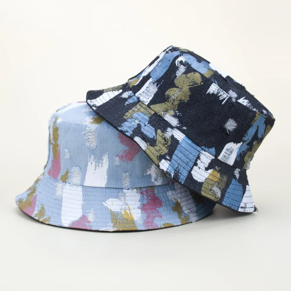 New Summer Adults Women And Men Beach Swim Bucket Hat Frayed Fisherman Cap Washed Denim Cowboy Hat Vintage Colorful Bucket Hat
New Summer Adults Women And Men Beach Swim Bucket Hat Frayed Fisherman Cap Washed Denim Cowboy Hat Vintage Colorful Bucket Hat