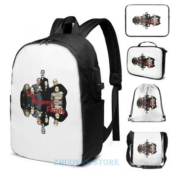 Funny Graphic print The Addams Family(2) USB Charge Backpack men School bags Women Cosmetic bag Travel laptop bag
Funny Graphic print The Addams Family(2) USB Charge Backpack men School bags Women Cosmetic bag Travel laptop bag