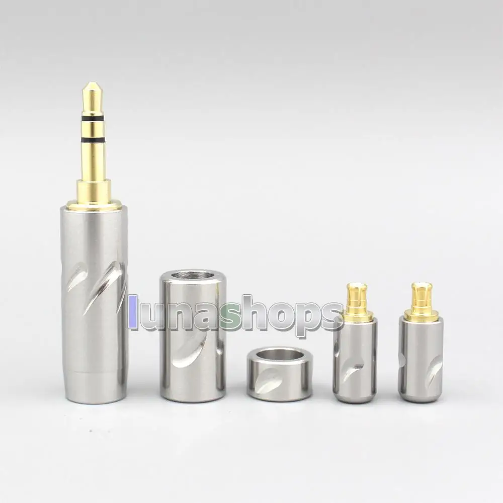 LN007063 High Quality Stainless Steel 3.5mm 2.5mm 4.4mm + Splitter + Slider + A2DC Pins Kits Male Custom DIY Adapter Plugs
LN007063 High Quality Stainless Steel 3.5mm 2.5mm 4.4mm + Splitter + Slider + A2DC Pins Kits Male Custom DIY Adapter Plugs