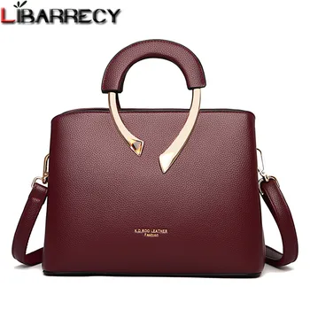 Luxury Metal Handle Women Tote Bag 2020 New Tide Vintage Simple Black Handbag Designer Genuine Leather Crossbody Shoulder Bag
Luxury Metal Handle Women Tote Bag 2020 New Tide Vintage Simple Black Handbag Designer Genuine Leather Crossbody Shoulder Bag