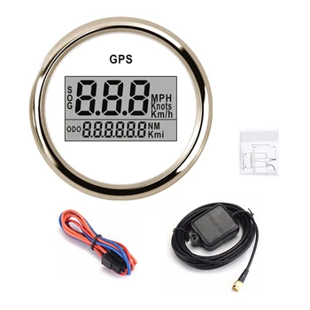 52 MM Speed Gauge GPS Speedometer Odometer Digital Car Speedometer LCD Display Mile Per Hour knots Speed Mileometers 9-32V
52 MM Speed Gauge GPS Speedometer Odometer Digital Car Speedometer LCD Display Mile Per Hour knots Speed Mileometers 9-32V