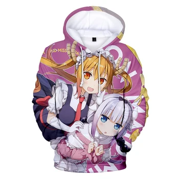 Xiaolin's dragon maid hoodies sweatshirt cos hot autumn and winter hooded sweatshirt coat couple love parent-child
Xiaolin's dragon maid hoodies sweatshirt cos hot autumn and winter hooded sweatshirt coat couple love parent-child
