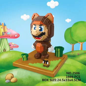 Classic game figures micro diamod block Nintendoes building bricks super mario bros Marmot dressing nanobrick educational toy
Classic game figures micro diamod block Nintendoes building bricks super mario bros Marmot dressing nanobrick educational toy