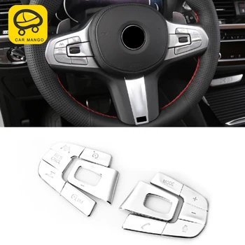 CarManGo for 2018 2019 BMW X3 G01 Car Steering Wheel Switch Button Panel Trim Cover Frame Automotive Interior Stickers Accessory
CarManGo for 2018 2019 BMW X3 G01 Car Steering Wheel Switch Button Panel Trim Cover Frame Automotive Interior Stickers Accessory