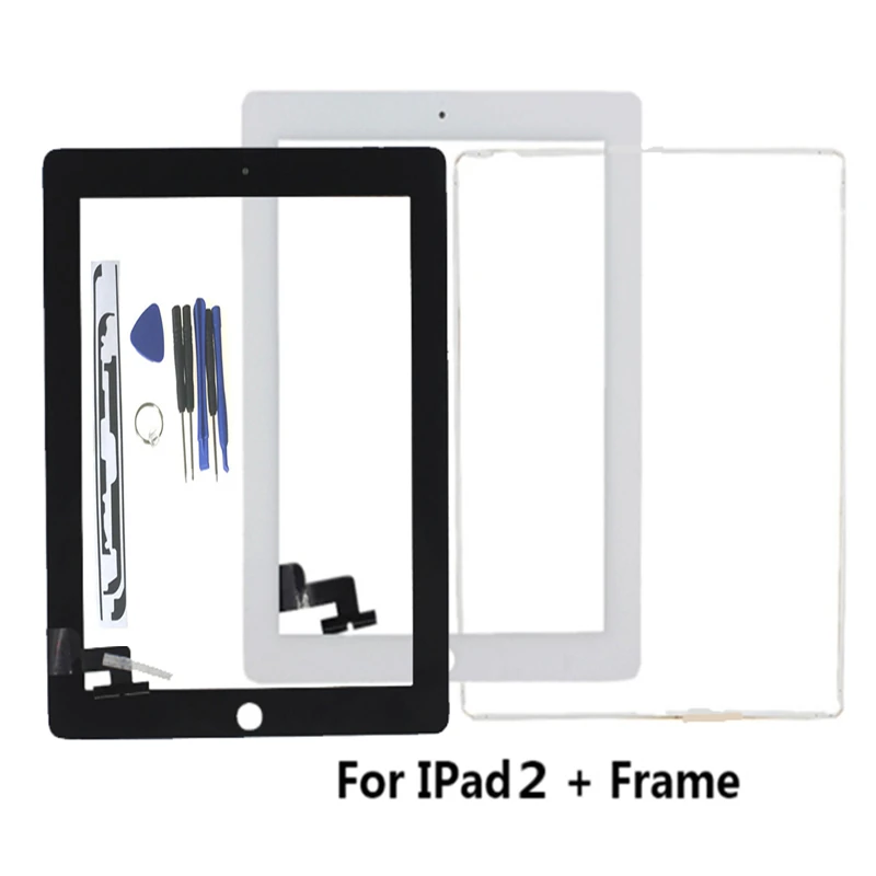 Tested Well Front Glass Replacement With Professional Repair Kit LCD Touch Screen Digitizer No Home Button For iPad 2
Tested Well Front Glass Replacement With Professional Repair Kit LCD Touch Screen Digitizer No Home Button For iPad 2