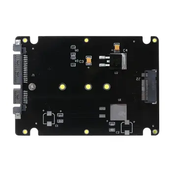 M.2 NGFF (SATA) SSD to 2.5 Inch SATA3 Adapter Card Solid State Hard Drive Disc Box Enclosure X6HA
M.2 NGFF (SATA) SSD to 2.5 Inch SATA3 Adapter Card Solid State Hard Drive Disc Box Enclosure X6HA
