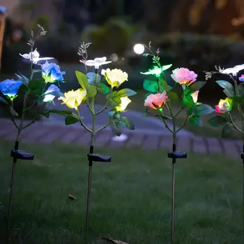 Solar Powered Rose Lights With Butterfly Garden Stake Light Outdoor Decorative Lawn Lamp For Pathway Yard (With Butterfly)
Solar Powered Rose Lights With Butterfly Garden Stake Light Outdoor Decorative Lawn Lamp For Pathway Yard (With Butterfly)