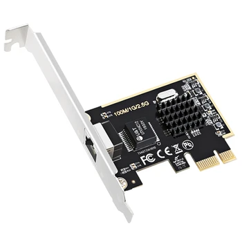 2.5G Network Adapter PCIe1X 2.5G Lan Card with Realtek8125,Network Game Network Card
2.5G Network Adapter PCIe1X 2.5G Lan Card with Realtek8125,Network Game Network Card