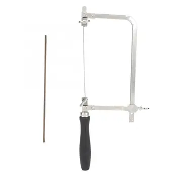 Professional Portable U-Shape Hacksaw Saw Bow Frame DIY Jewelry Making Cutting Tool with Saw Blade Jewellery Making Tools 
Professional Portable U-Shape Hacksaw Saw Bow Frame DIY Jewelry Making Cutting Tool with Saw Blade Jewellery Making Tools