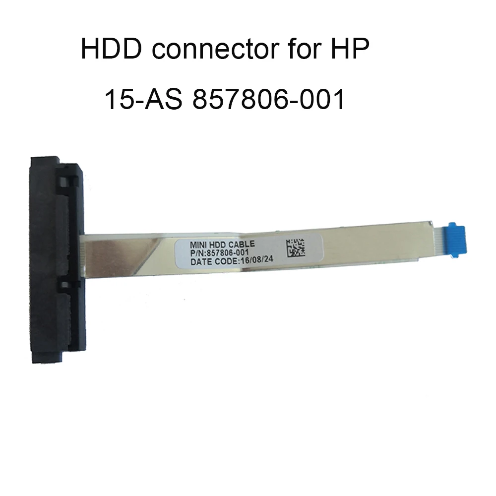 HDD Flex Connector for HP 15-AS AS014WM 15-AS110TU 15-AS028tu TPN-I125 857806-001 Laptops SATA hard disk drive cable 10pin
HDD Flex Connector for HP 15-AS AS014WM 15-AS110TU 15-AS028tu TPN-I125 857806-001 Laptops SATA hard disk drive cable 10pin