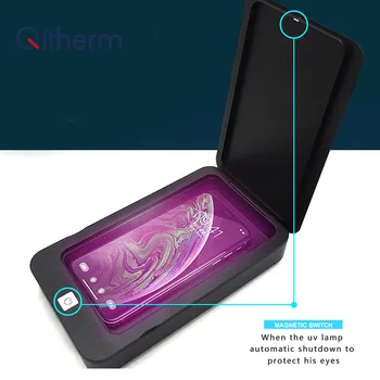 Personal Disinfection Multifunctional Sterilizing Box UV Sterilization Charge Mobile Phone Disinfection Cosmetics
Personal Disinfection Multifunctional Sterilizing Box UV Sterilization Charge Mobile Phone Disinfection Cosmetics