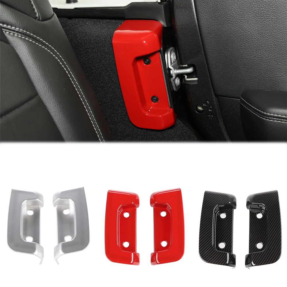 Rear Door Lock Inside Decoration For Jeep Wrangler JL 2018+ Trim Sticker Interior Doors Lock Protective Cover Car Accessories
Rear Door Lock Inside Decoration For Jeep Wrangler JL 2018+ Trim Sticker Interior Doors Lock Protective Cover Car Accessories