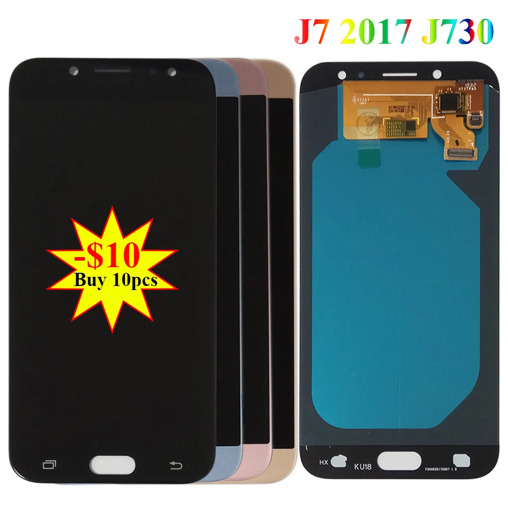Original 5.5'' Super Amoled LCD For SAMSUNG Galaxy J7 Pro 2017 J730 J730F Display Touch Screen Digitizer Assembly Replace Parts
Original 5.5'' Super Amoled LCD For SAMSUNG Galaxy J7 Pro 2017 J730 J730F Display Touch Screen Digitizer Assembly Replace Parts