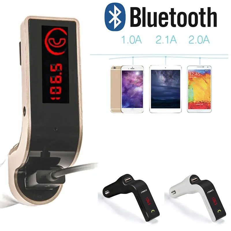 Cigarette Charger Car Charger Universal Car Bluetooth Truck MP3 Player 12-24V 5V/2.1A Wireless
Cigarette Charger Car Charger Universal Car Bluetooth Truck MP3 Player 12-24V 5V/2.1A Wireless