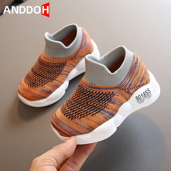 Size 21-30 Children Breathable Lightweight Sock Sneakers Baby Wear-resistant Toddler Shoes Boys Anti-slippery Casual Sneakers 
Size 21-30 Children Breathable Lightweight Sock Sneakers Baby Wear-resistant Toddler Shoes Boys Anti-slippery Casual Sneakers
